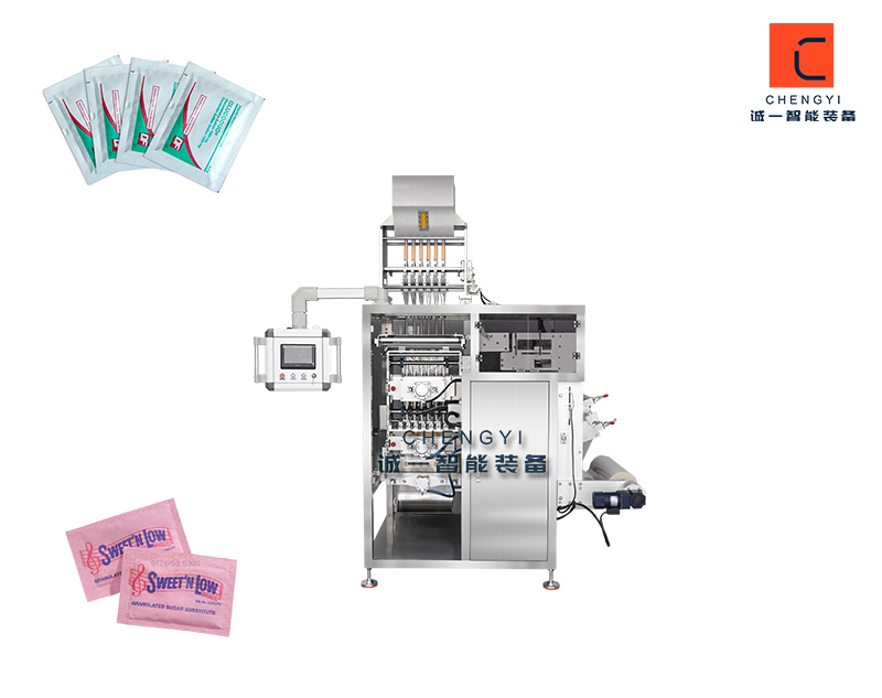 多列四邊封顆粒包裝機(jī)_全自動多列顆粒包裝設(shè)備